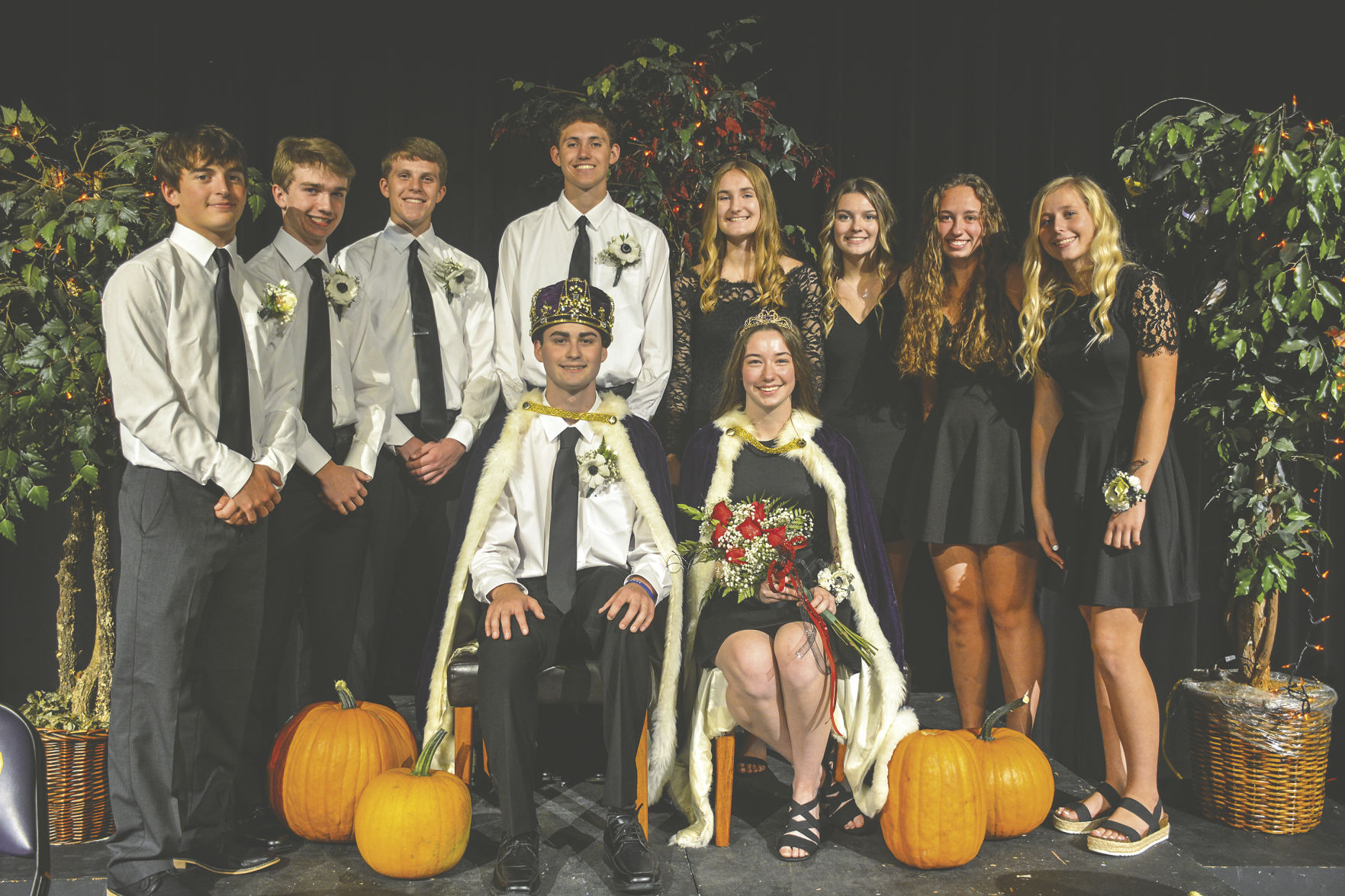 A night fit for a queen — and king